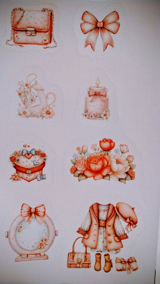 Pink Dreams Sticker Sheet