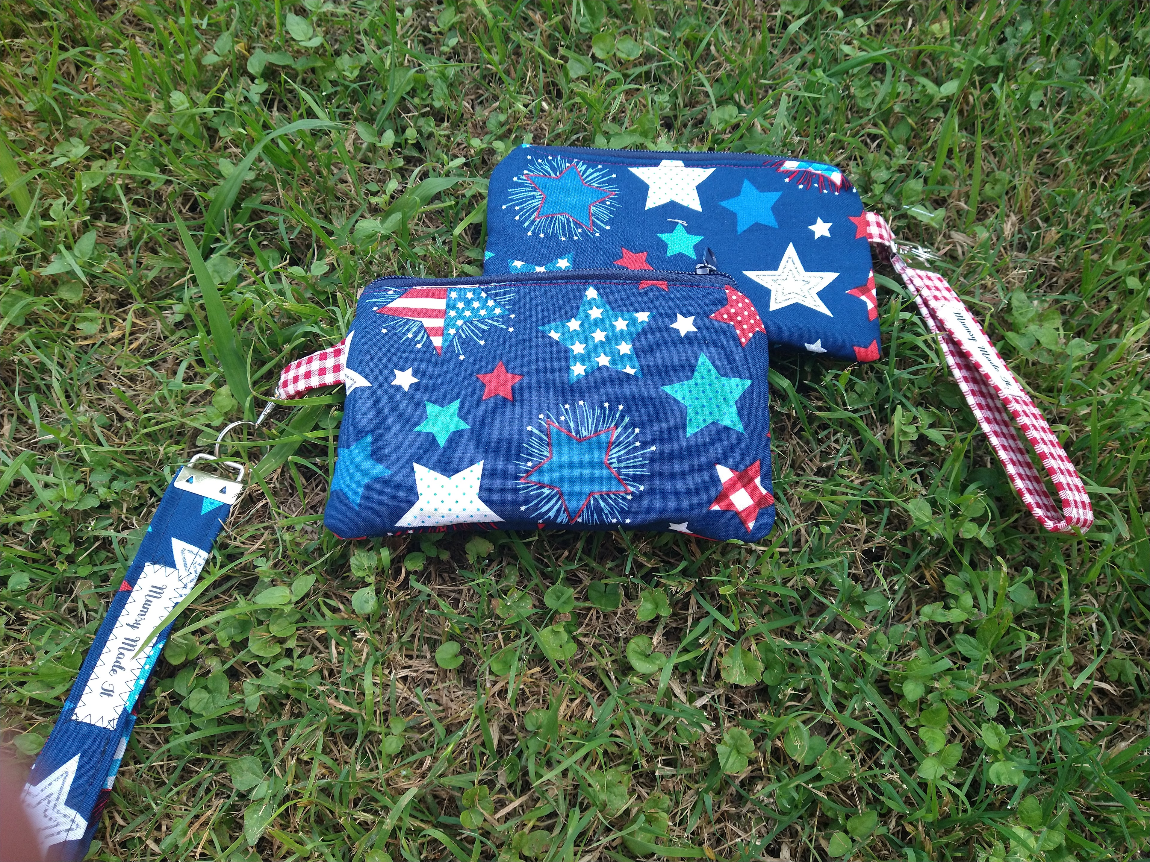 Yankee Doodle Wristlet