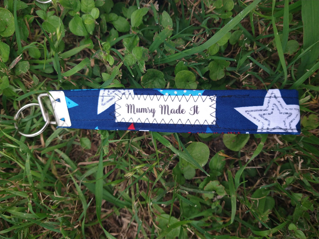 Yankee Doodle Key Fob/Wristlet Strap