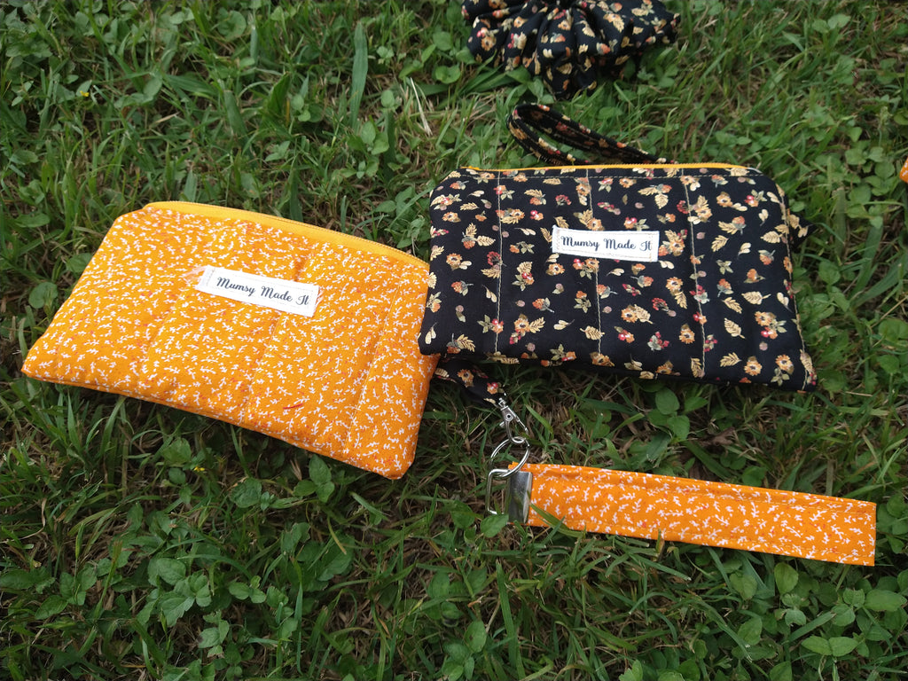 Peach Dreams Wristlet