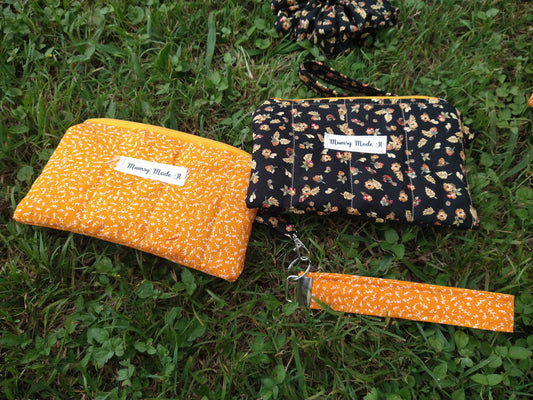 Peach Dreams Wristlet