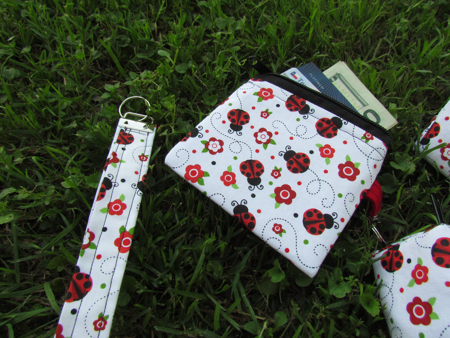 Ladybug key fob