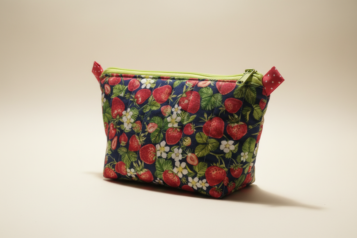Strawberry Summer All Occasion Bag – Off-White Background